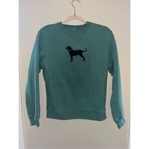 Youth The Black Dog Legacy Collection Crew Neck Green Large